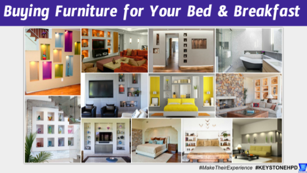 Buying Furniture for Your Bed and Breakfast